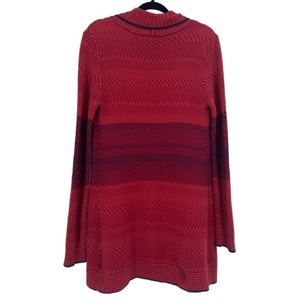 Cabi Red Joy Open Front Cardigan Sweater Red Small‎ - Picture 6 of 9